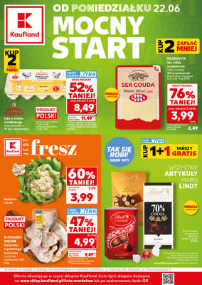 Leták Kaufland Polsko 22.6.-24.6.2026 - Silný start