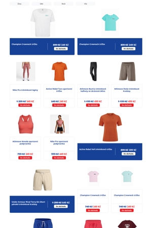 leták Intersport
