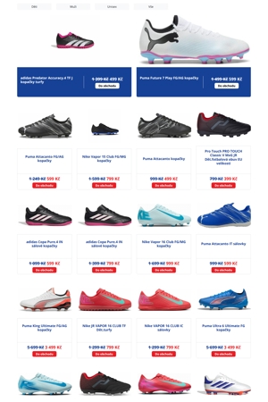 Intersport Kopačky a míče - 21. 6. 2026