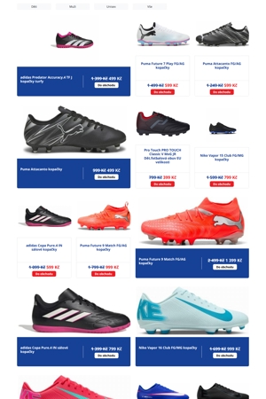Intersport Kopačky a míče - 22. 6. 2026