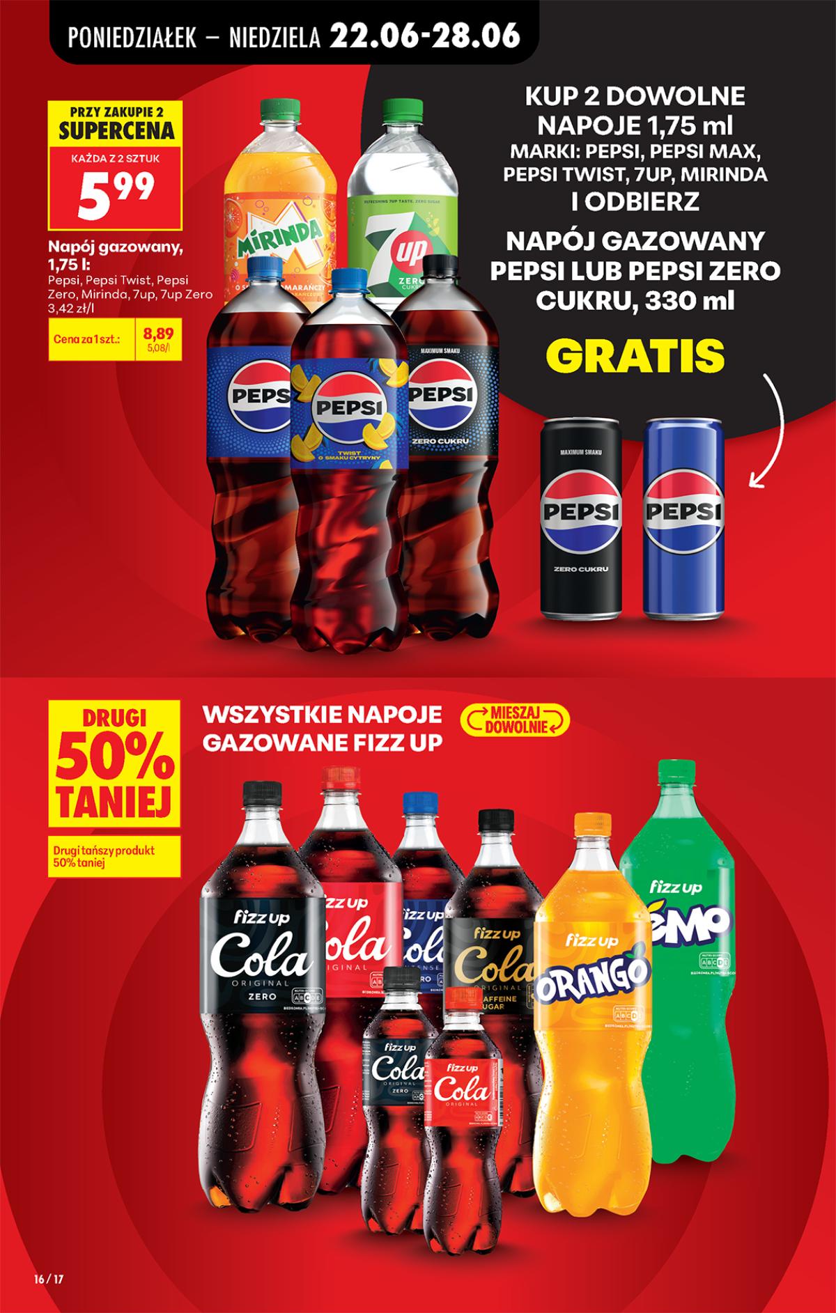 Leták Biedronka Polsko 22.6.-28.6.2026 strana 16