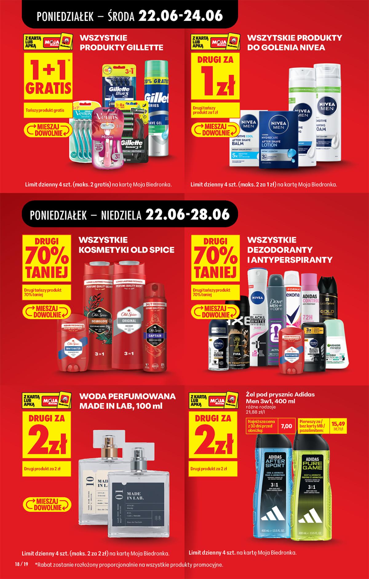 Leták Biedronka Polsko 22.6.-28.6.2026 strana 18