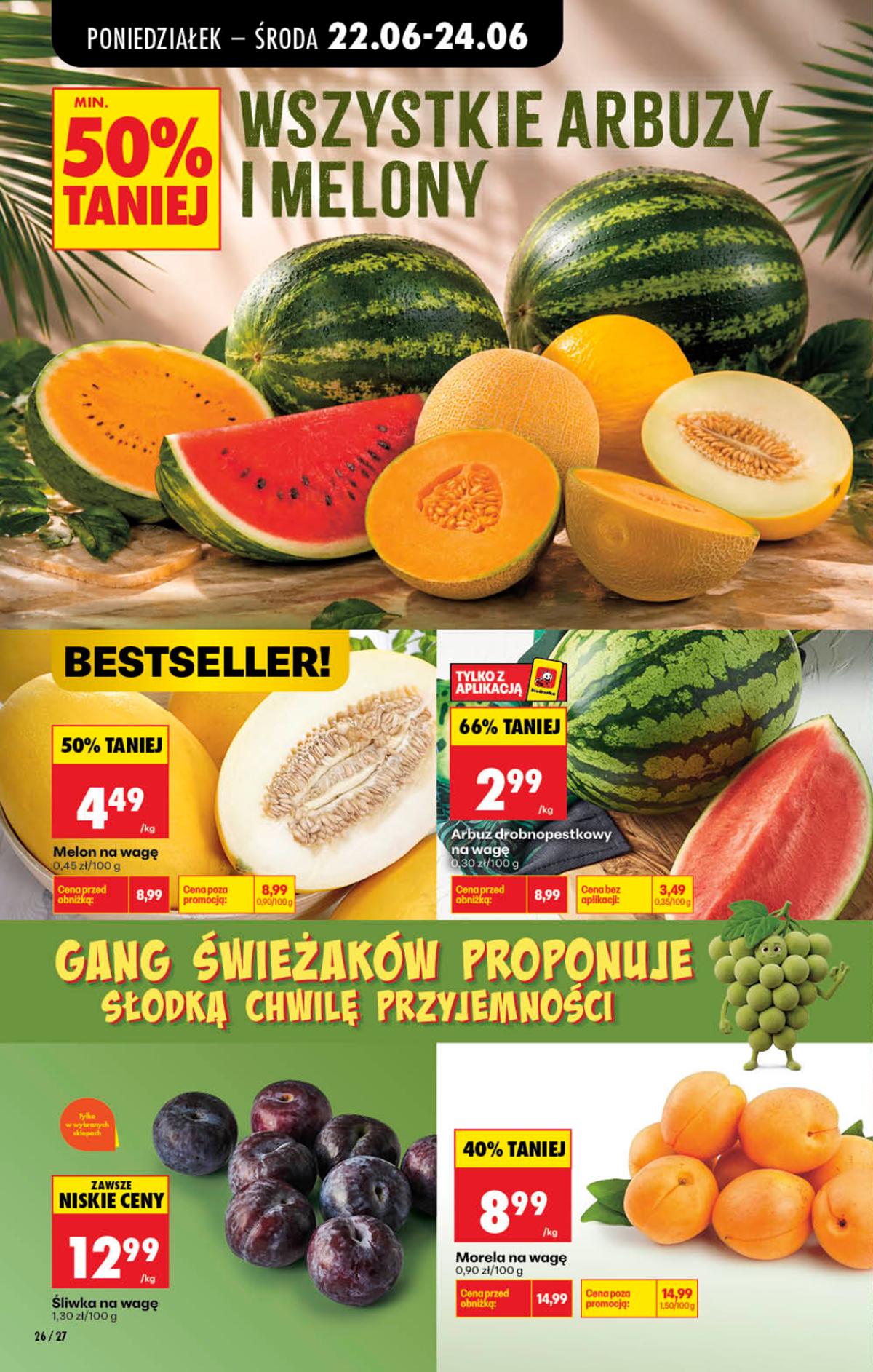 Leták Biedronka Polsko 22.6.-28.6.2026 strana 34