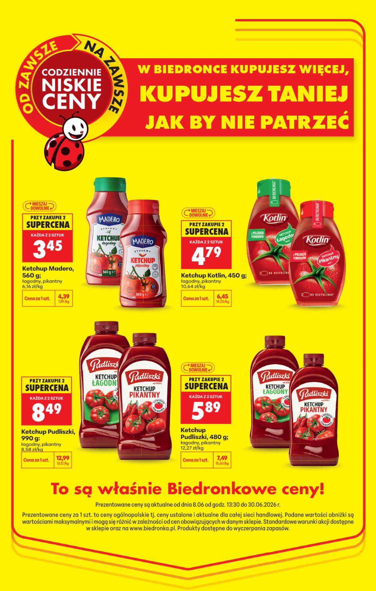 Leták Biedronka Polsko 22.6.-28.6.2026 strana 61