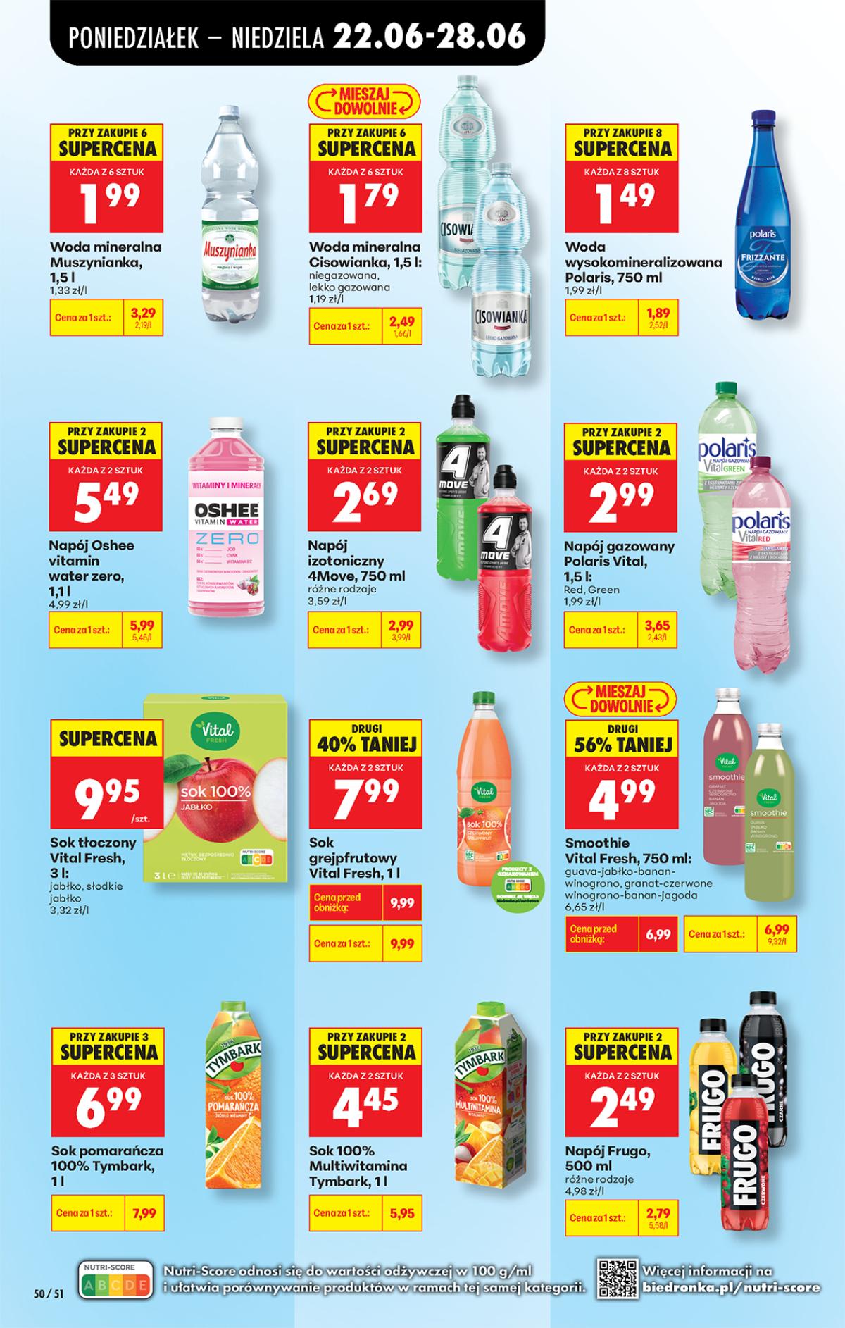 Leták Biedronka Polsko 22.6.-28.6.2026 strana 76