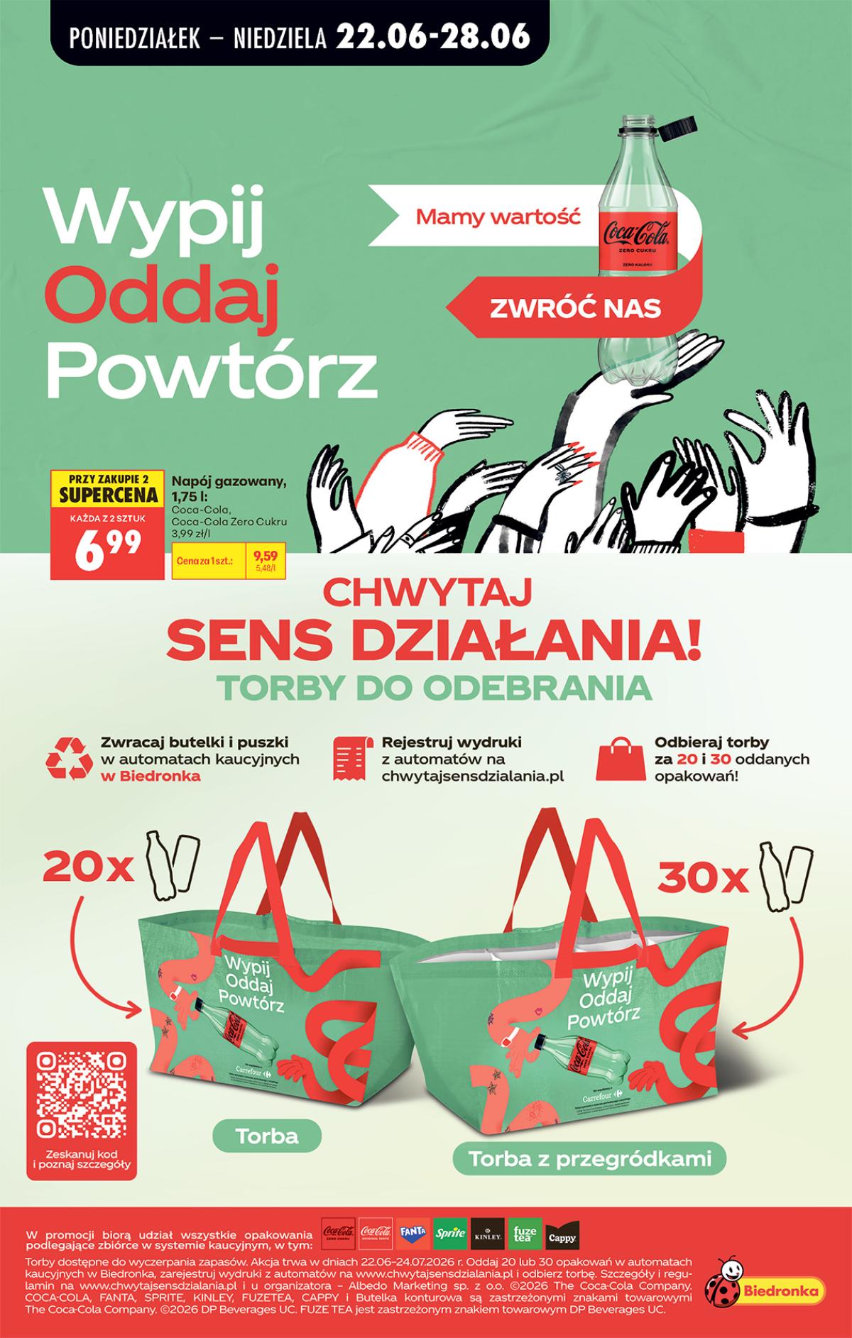 Leták Biedronka Polsko 22.6.-28.6.2026 strana 79