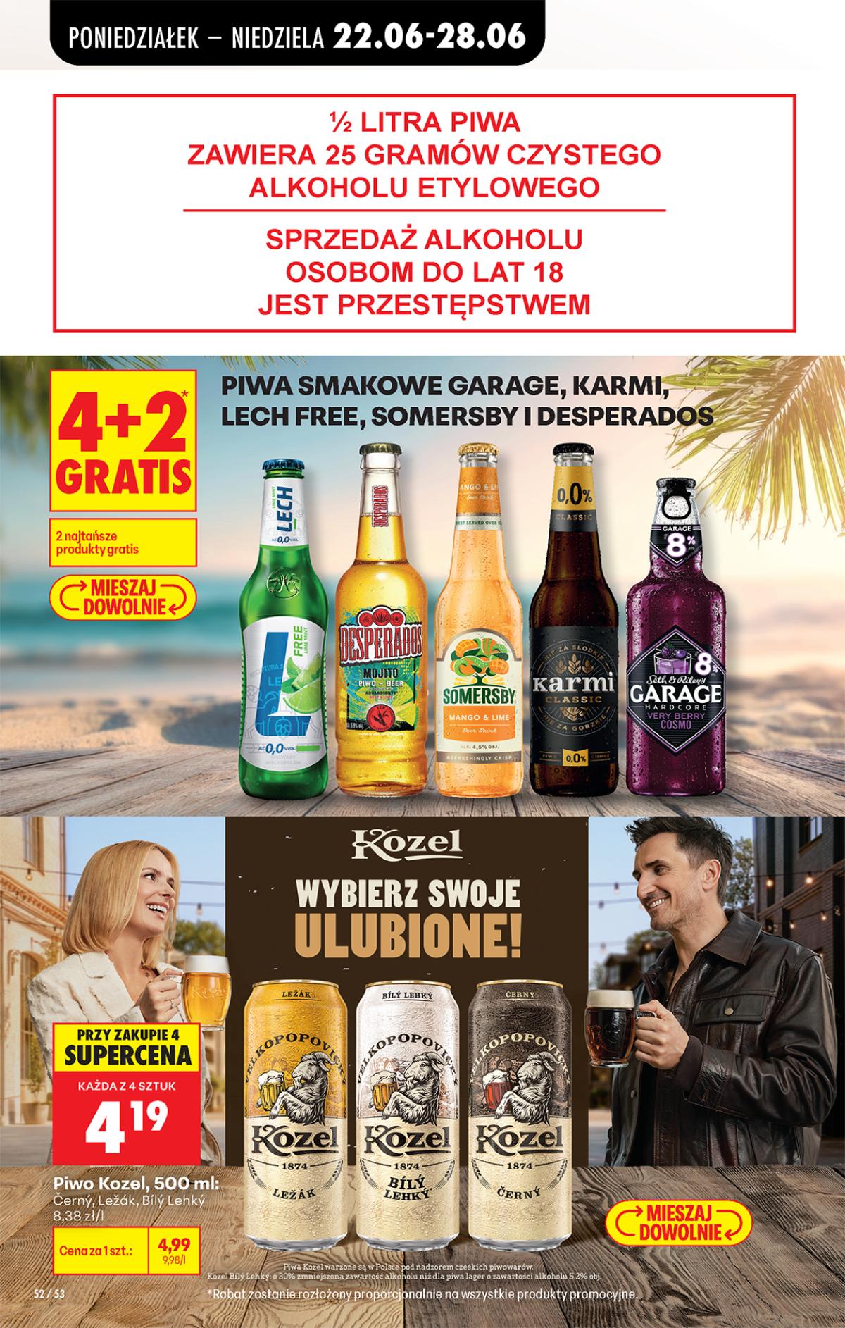 Leták Biedronka Polsko 22.6.-28.6.2026 strana 80
