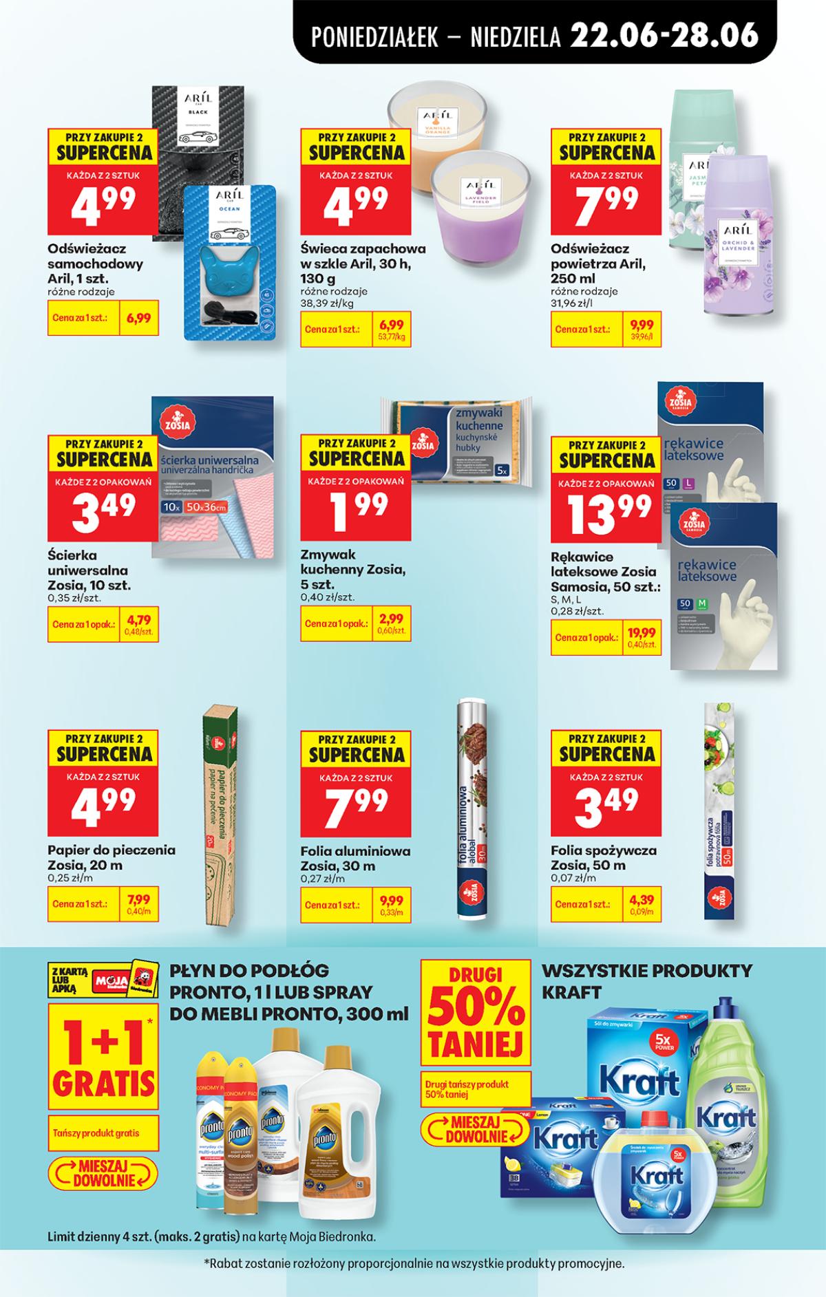 Leták Biedronka Polsko 22.6.-28.6.2026 strana 91