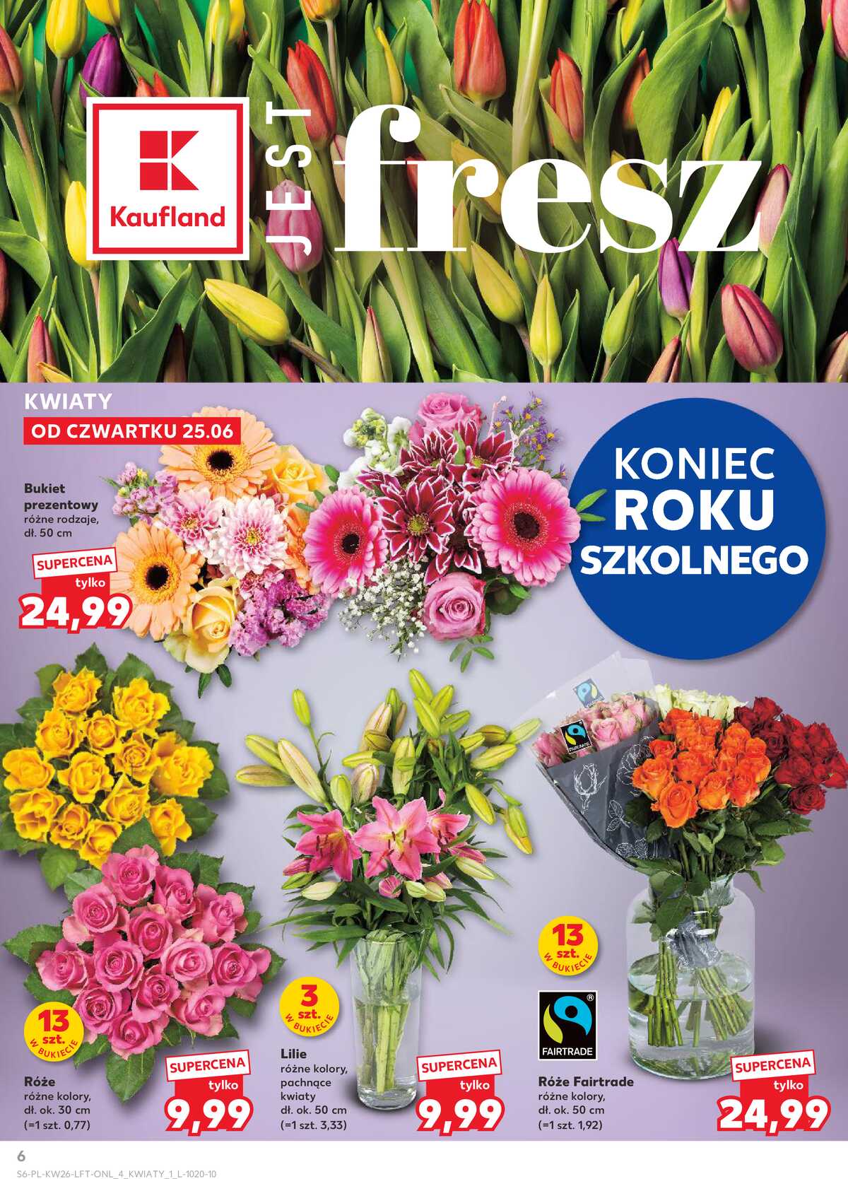 Leták Kaufland Polsko 25.6.-1.7.2026 - Týdenní zpravodaj strana 6