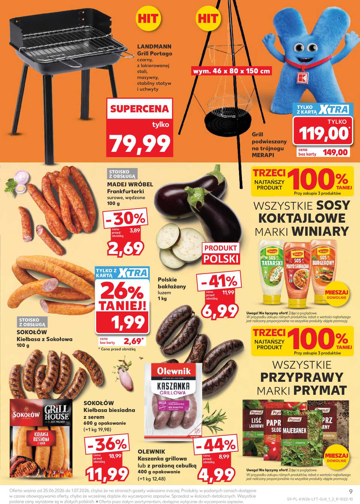 Leták Kaufland Polsko 25.6.-1.7.2026 - Týdenní zpravodaj strana 9
