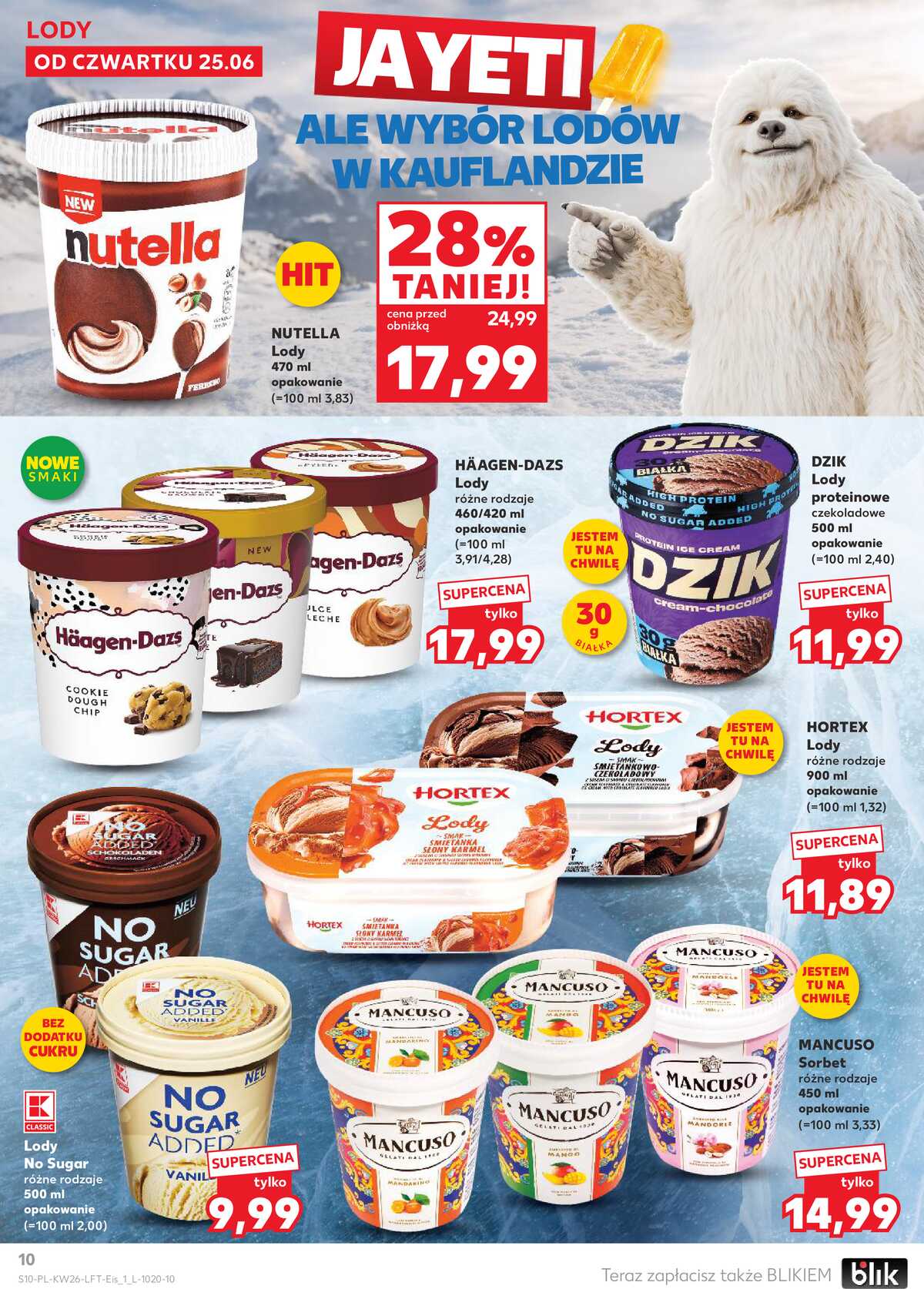 Leták Kaufland Polsko 25.6.-1.7.2026 - Týdenní zpravodaj strana 10