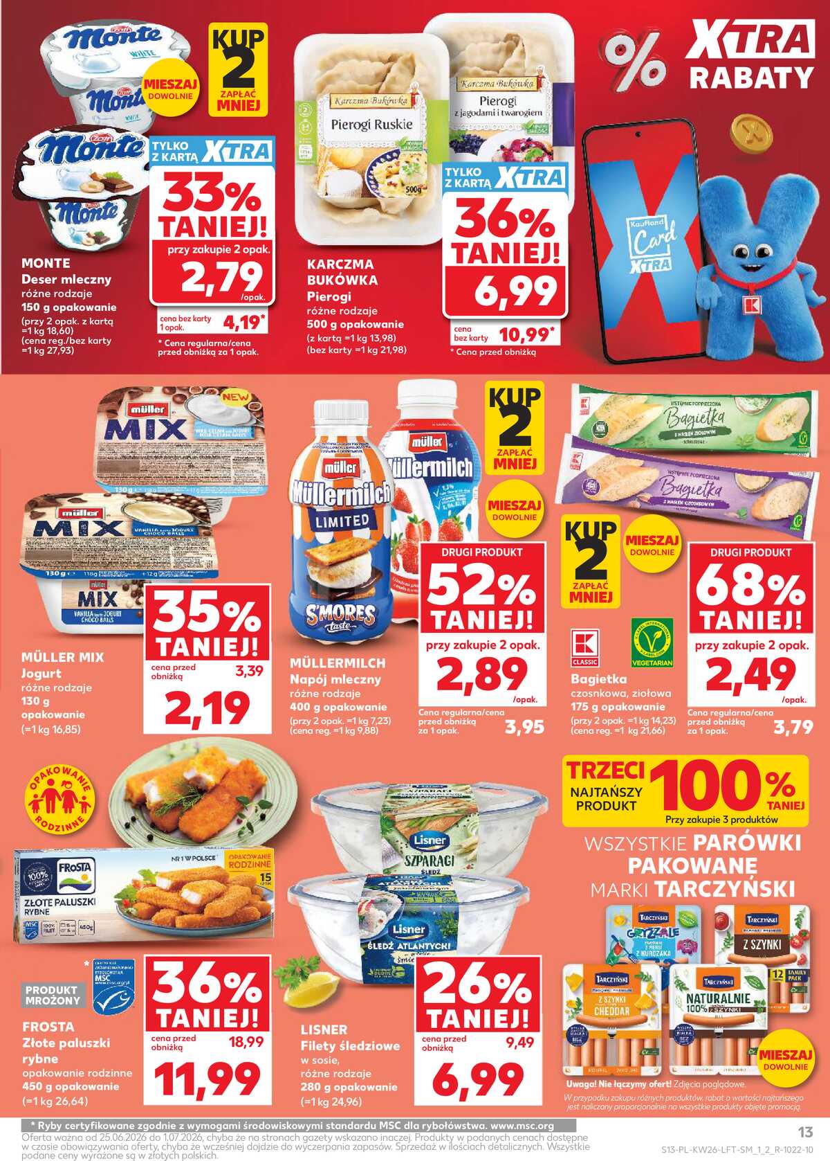 Leták Kaufland Polsko 25.6.-1.7.2026 - Týdenní zpravodaj strana 13
