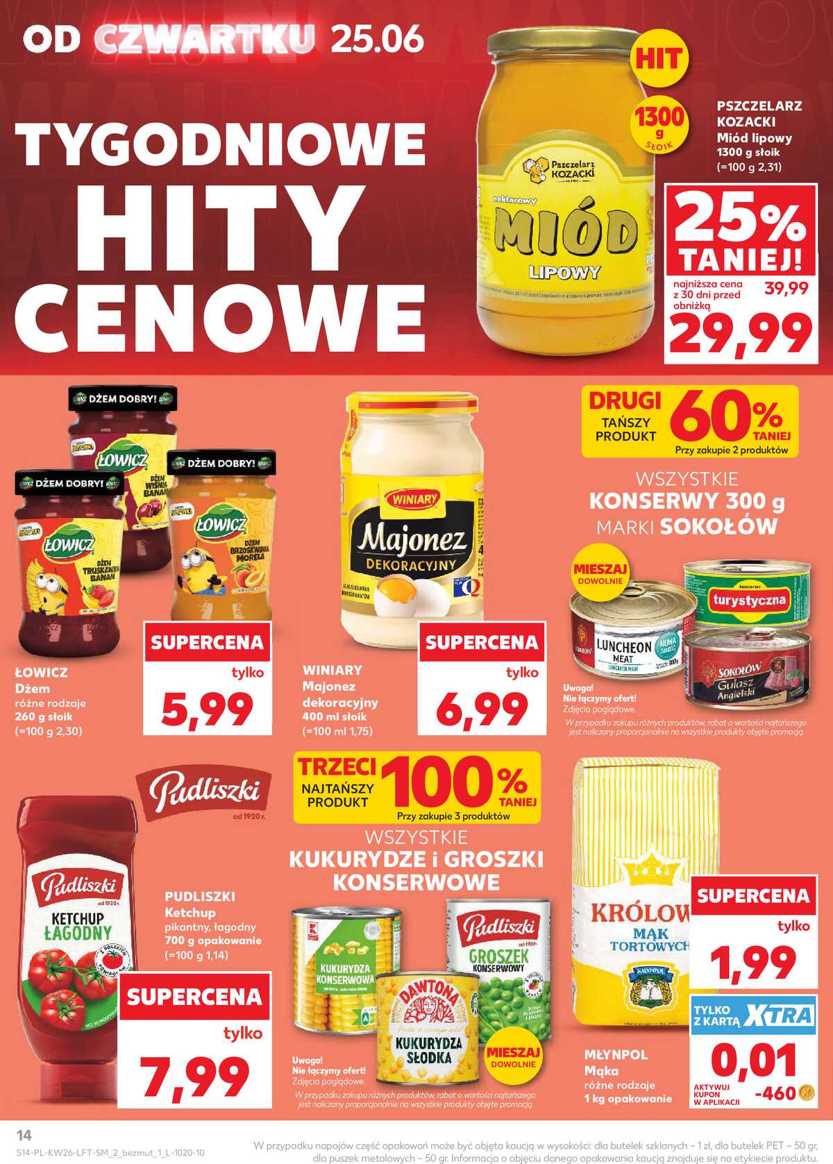 Leták Kaufland Polsko 25.6.-1.7.2026 - Týdenní zpravodaj strana 14