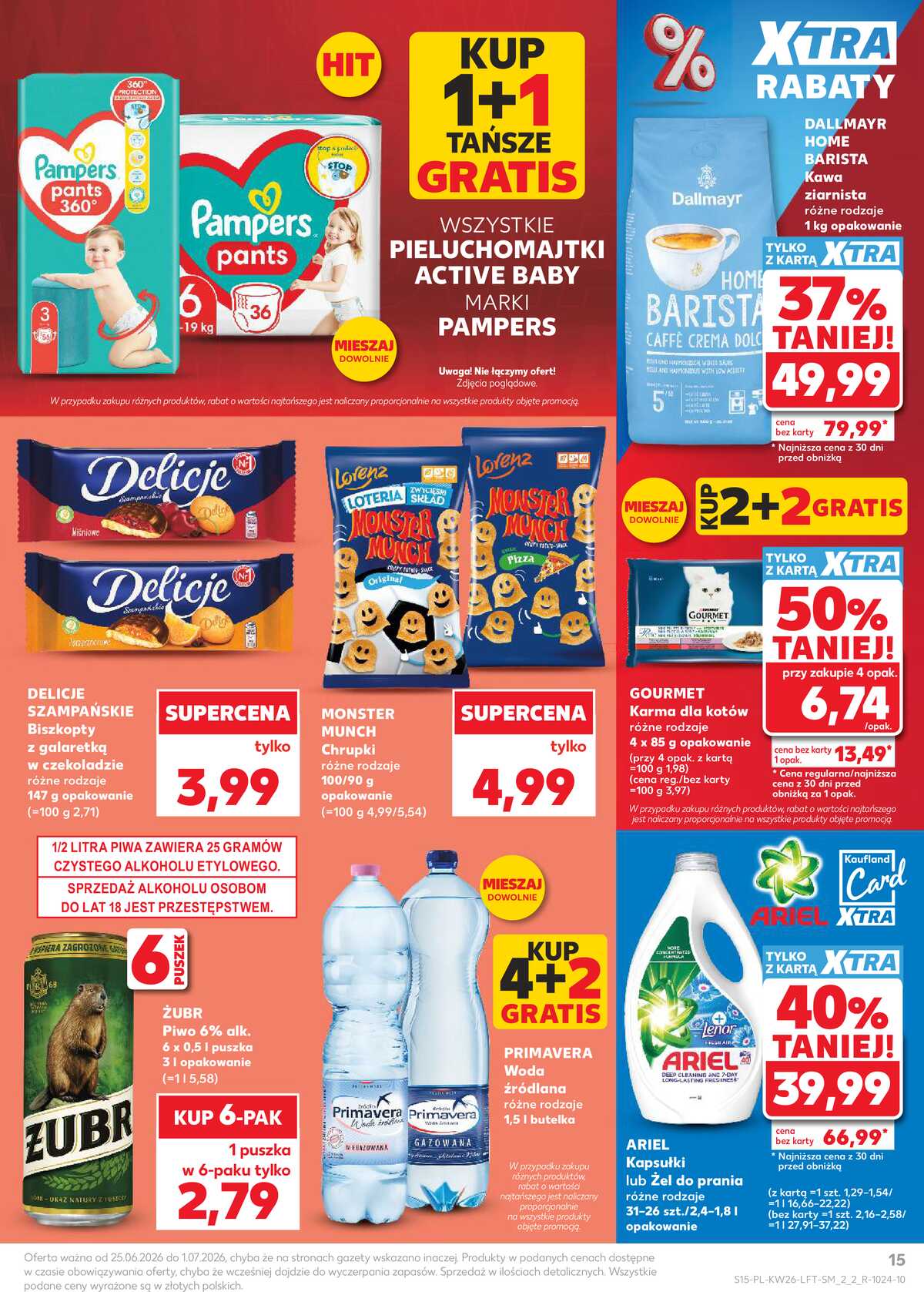 Leták Kaufland Polsko 25.6.-1.7.2026 - Týdenní zpravodaj strana 15