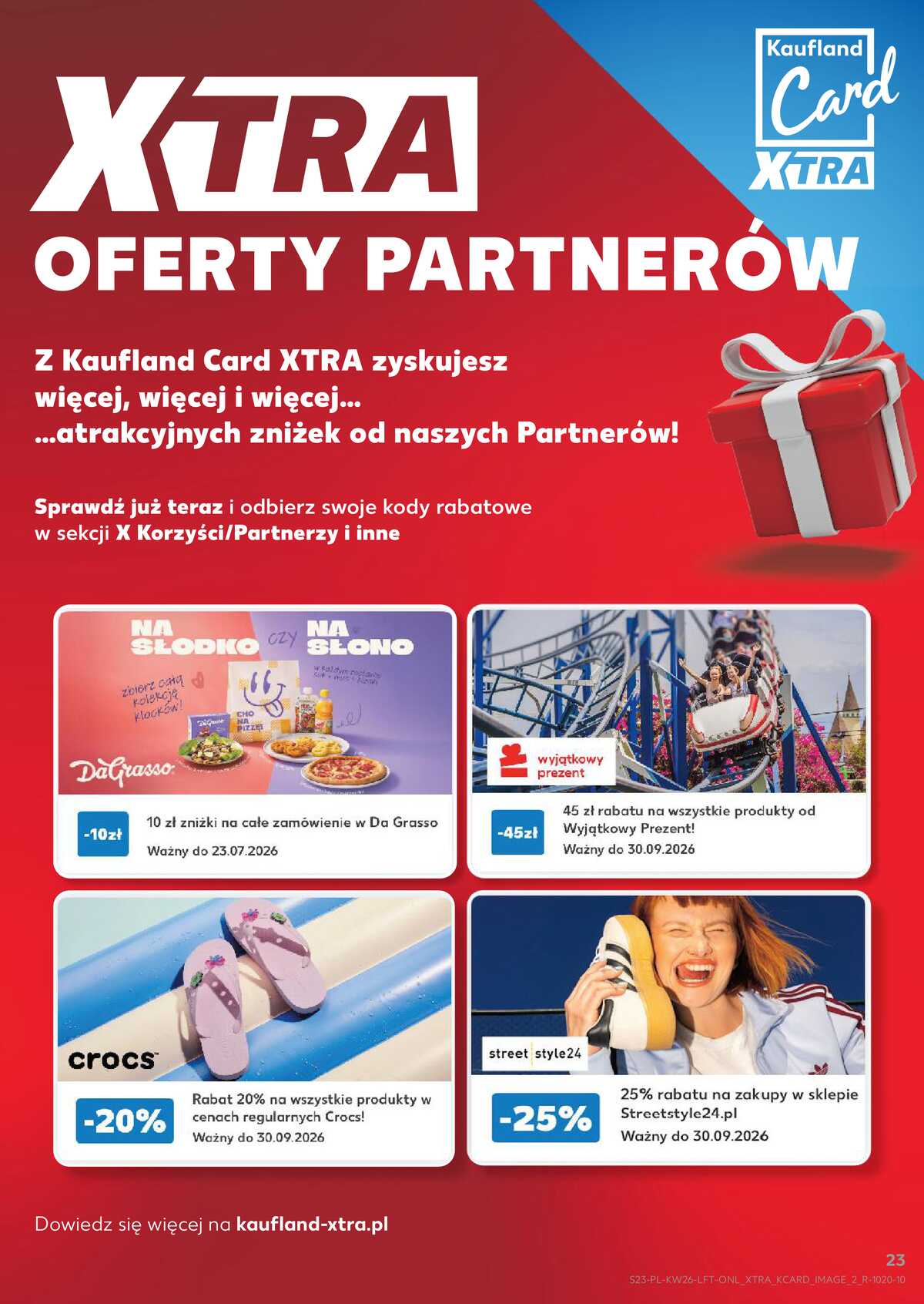 Leták Kaufland Polsko 25.6.-1.7.2026 - Týdenní zpravodaj strana 23