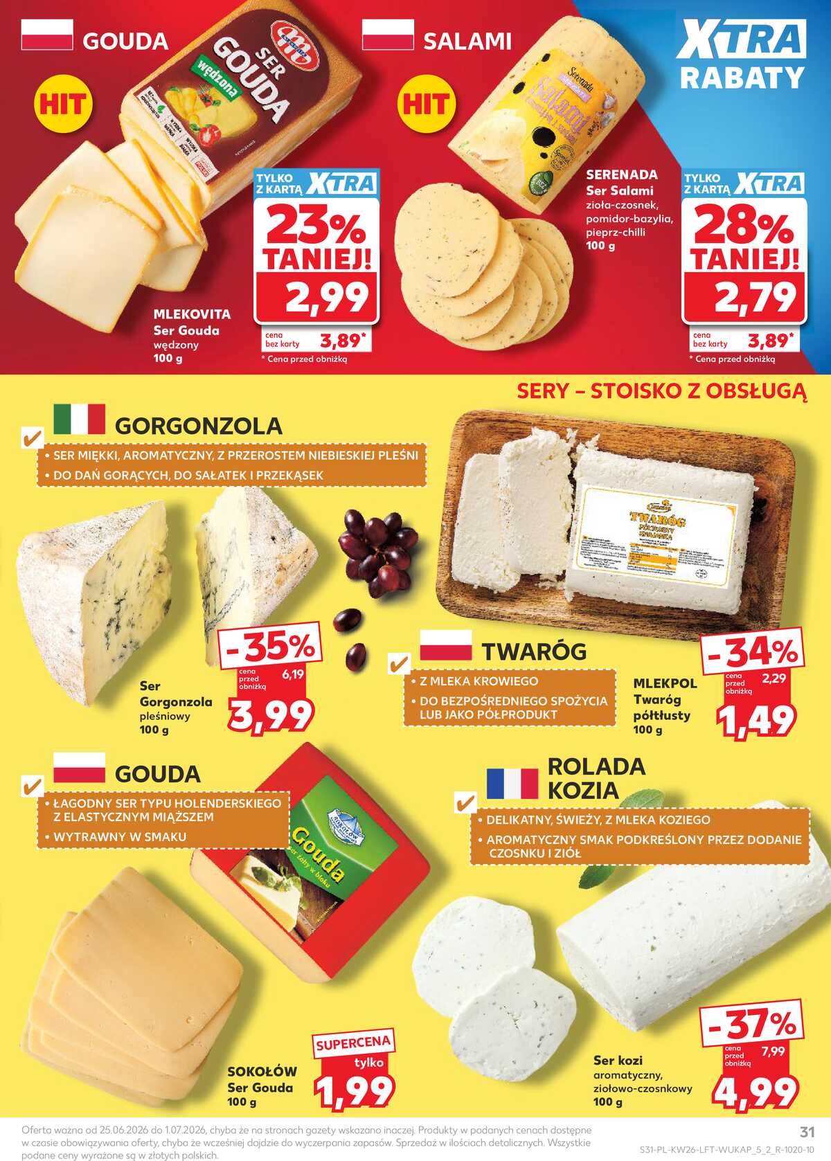 Leták Kaufland Polsko 25.6.-1.7.2026 - Týdenní zpravodaj strana 31