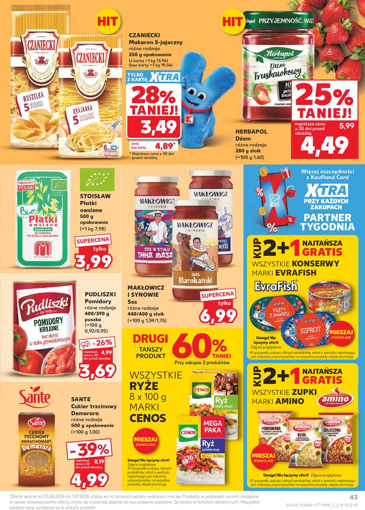 Leták Kaufland Polsko 25.6.-1.7.2026 - Týdenní zpravodaj strana 43