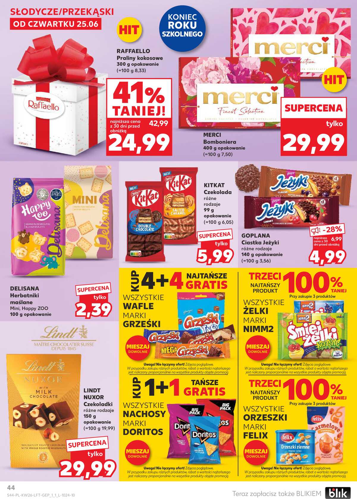 Leták Kaufland Polsko 25.6.-1.7.2026 - Týdenní zpravodaj strana 44