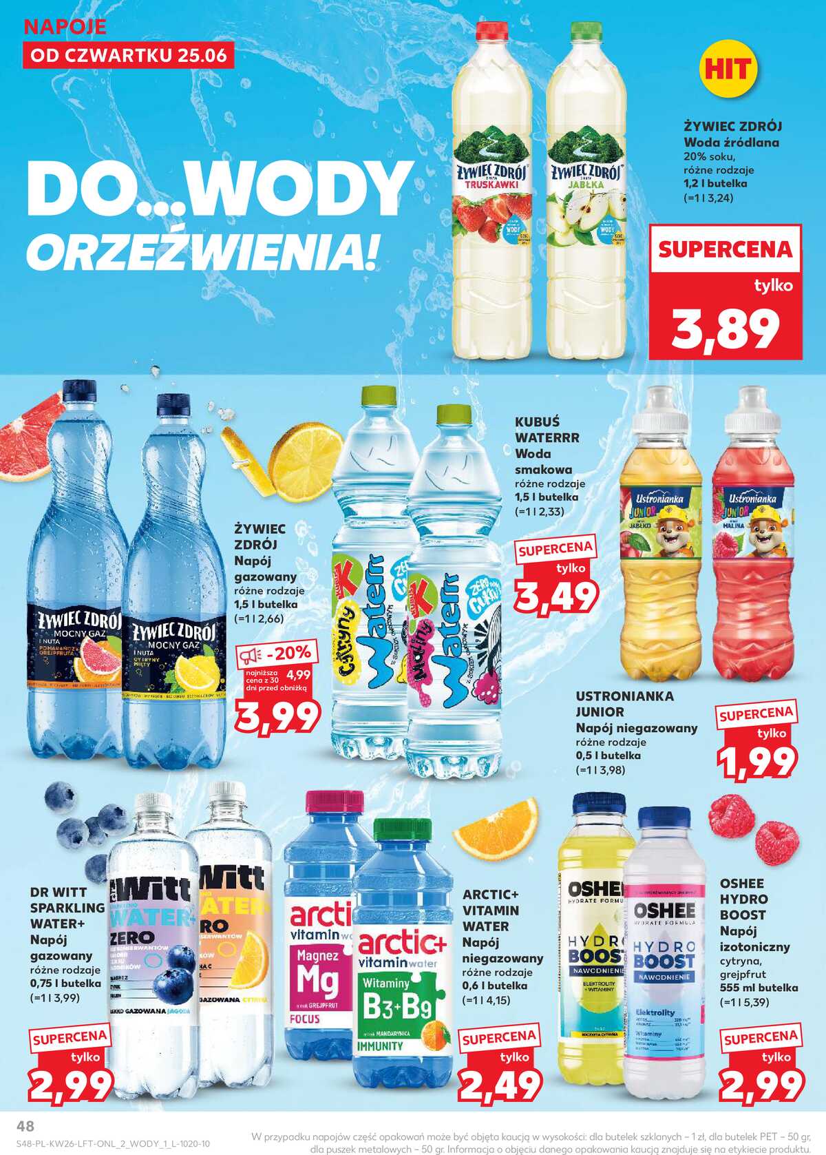 Leták Kaufland Polsko 25.6.-1.7.2026 - Týdenní zpravodaj strana 48