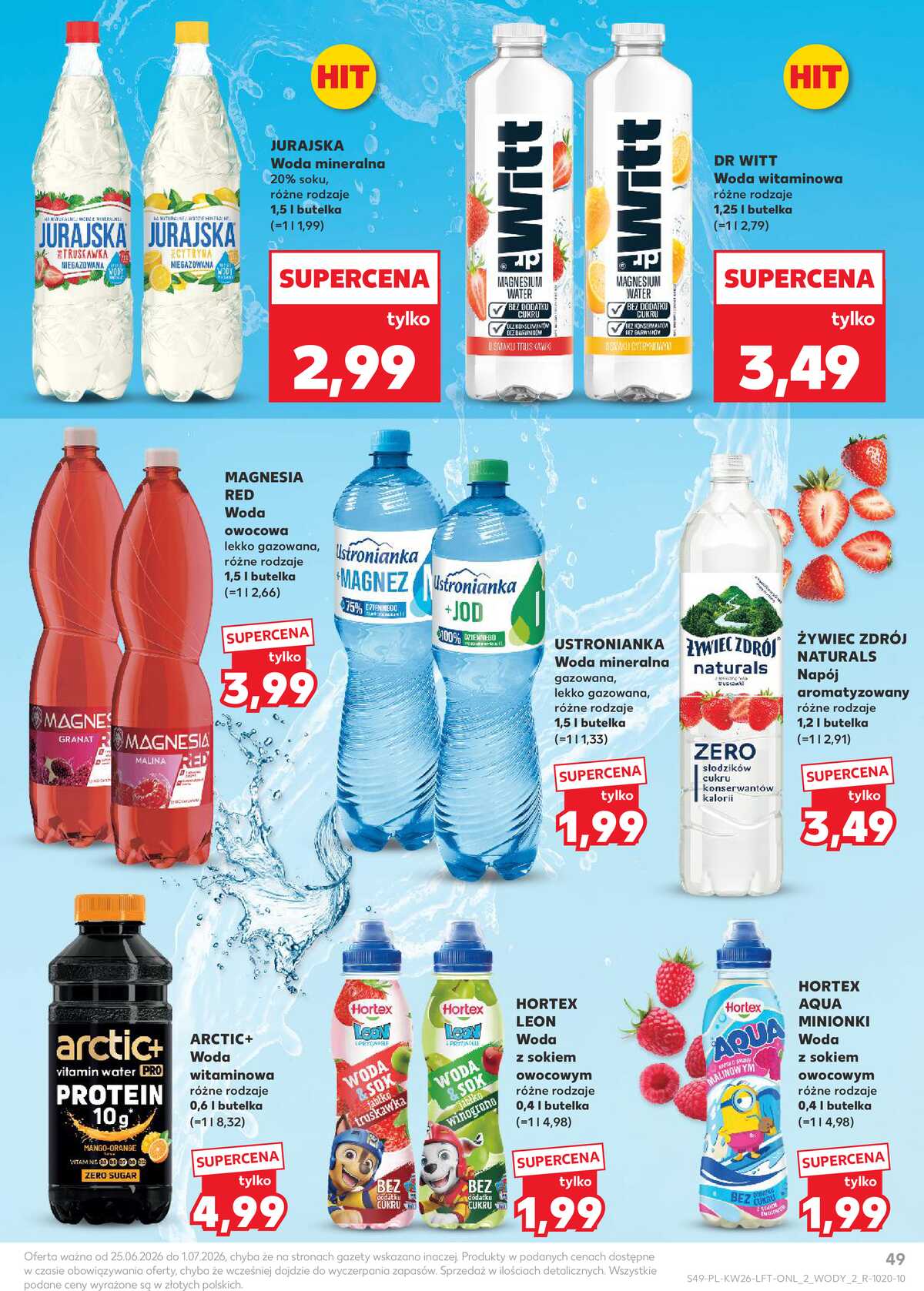 Leták Kaufland Polsko 25.6.-1.7.2026 - Týdenní zpravodaj strana 49