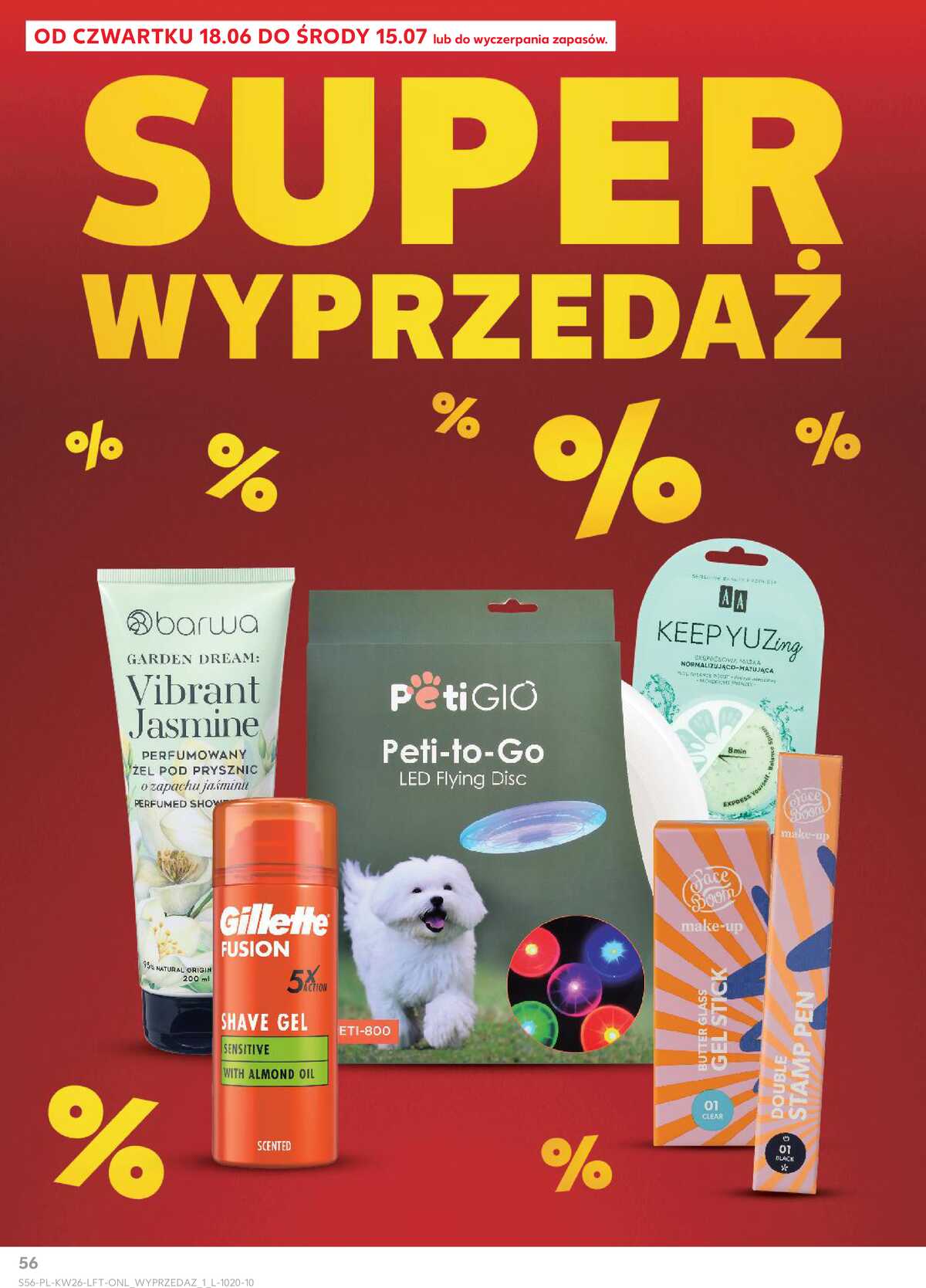 Leták Kaufland Polsko 25.6.-1.7.2026 - Týdenní zpravodaj strana 56