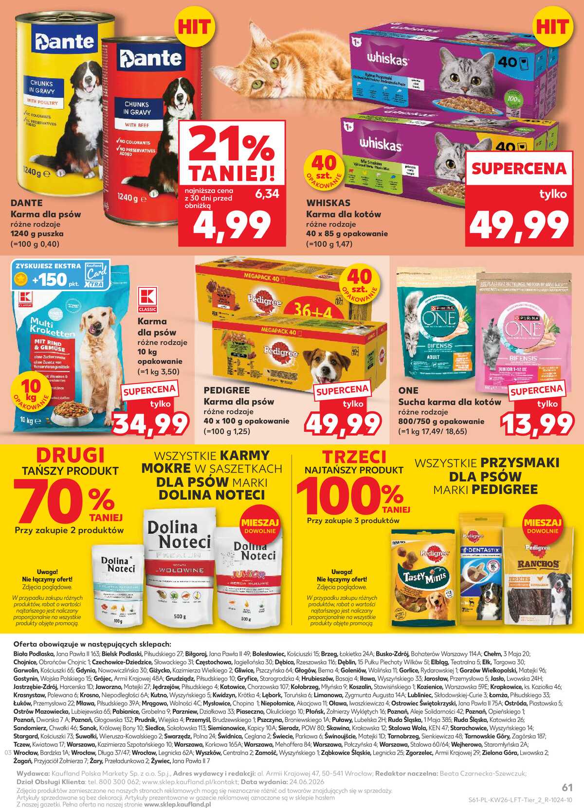 Leták Kaufland Polsko 25.6.-1.7.2026 - Týdenní zpravodaj strana 61