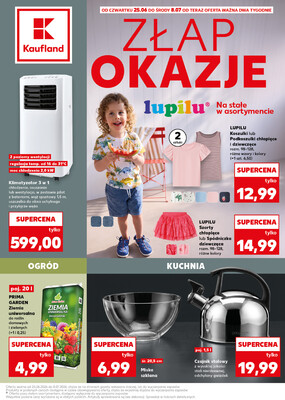 Leták Kaufland Polsko 25.6.-8.7.2026