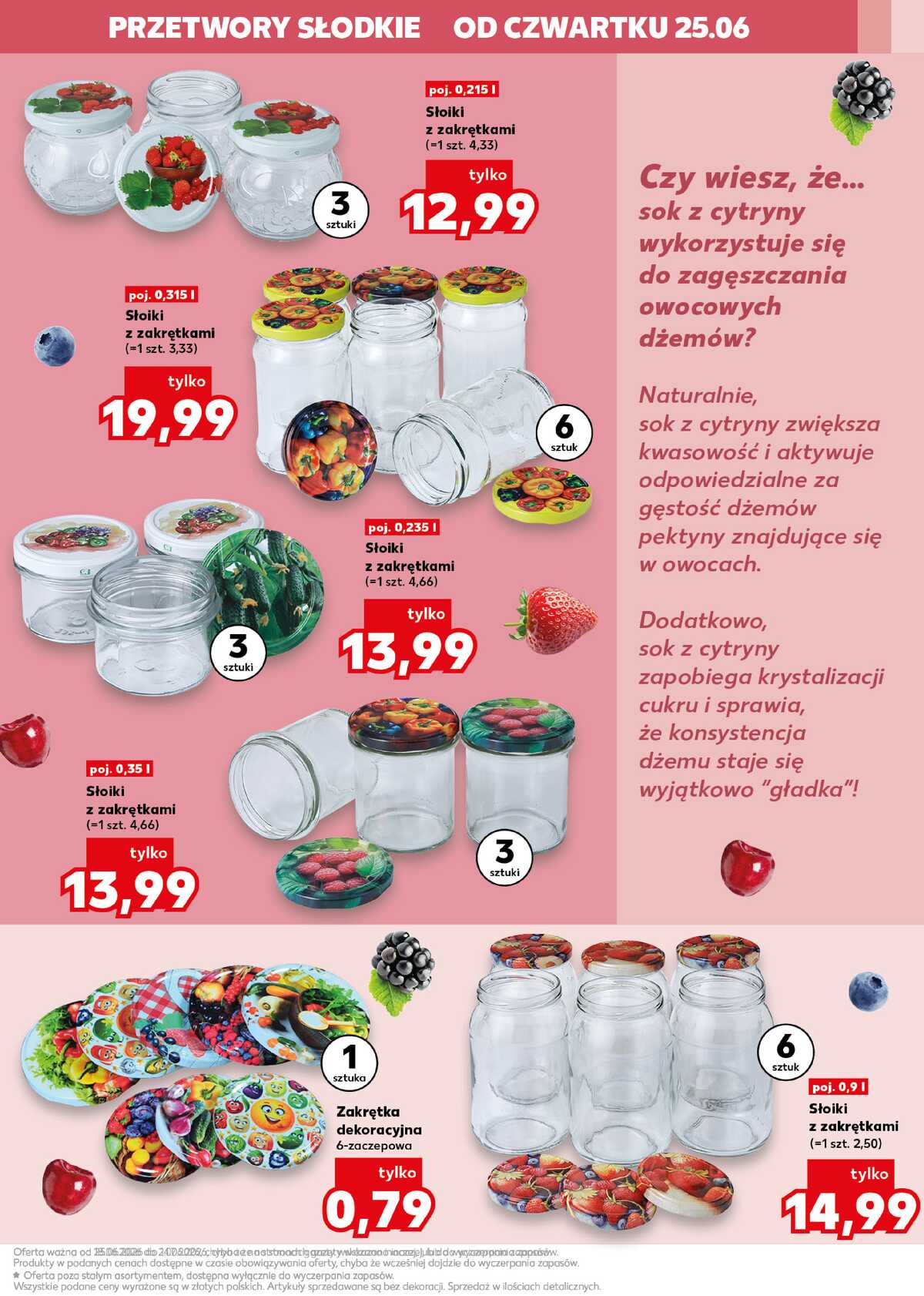 Leták Kaufland Polsko 25.6.-1.7.2026 strana 3