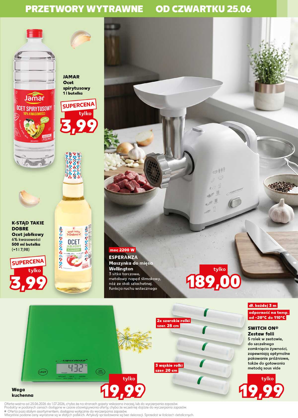Leták Kaufland Polsko 25.6.-1.7.2026 strana 15