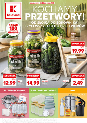Leták Kaufland Polsko 25.6.-1.7.2026
