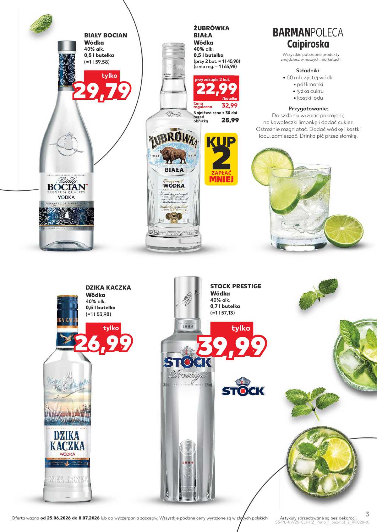Leták Kaufland Polsko 25.6.-8.7.2026 - Bar v Kauflandu strana 3