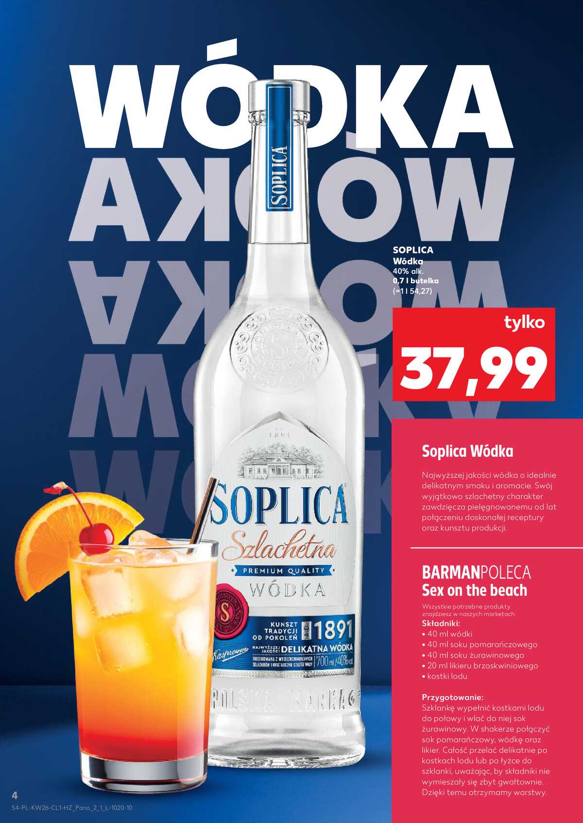 Leták Kaufland Polsko 25.6.-8.7.2026 - Bar v Kauflandu strana 4