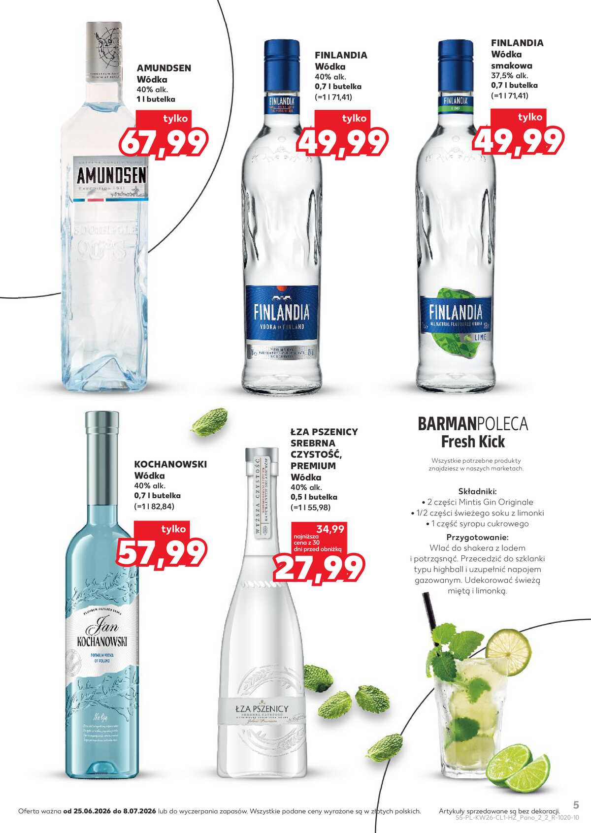 Leták Kaufland Polsko 25.6.-8.7.2026 - Bar v Kauflandu strana 5