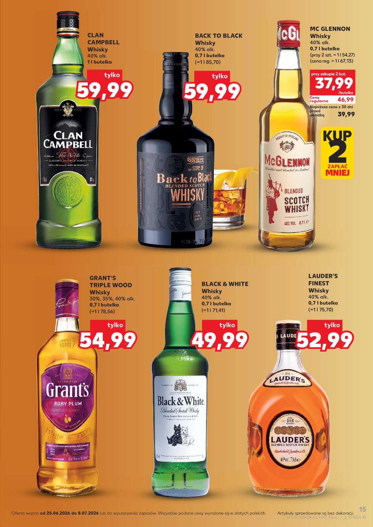 Leták Kaufland Polsko 25.6.-8.7.2026 - Bar v Kauflandu strana 15