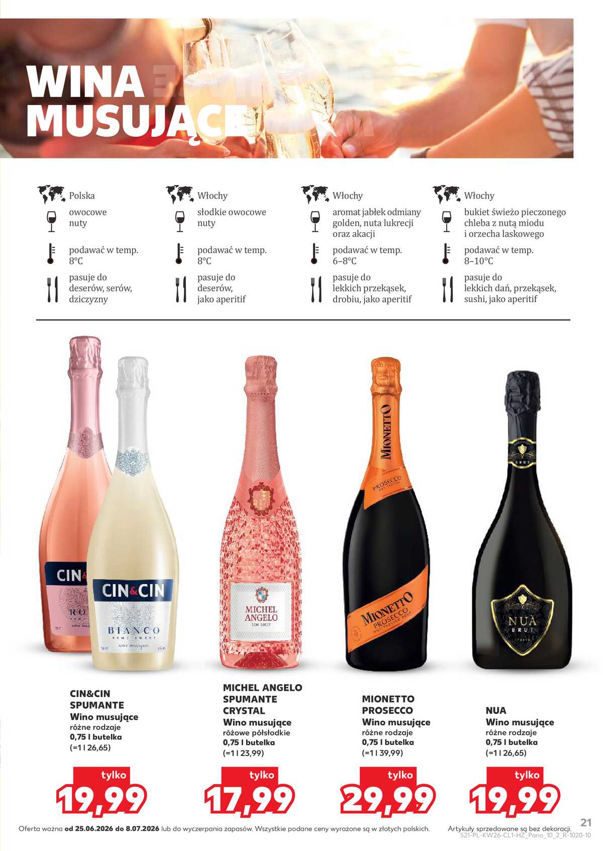 Leták Kaufland Polsko 25.6.-8.7.2026 - Bar v Kauflandu strana 21