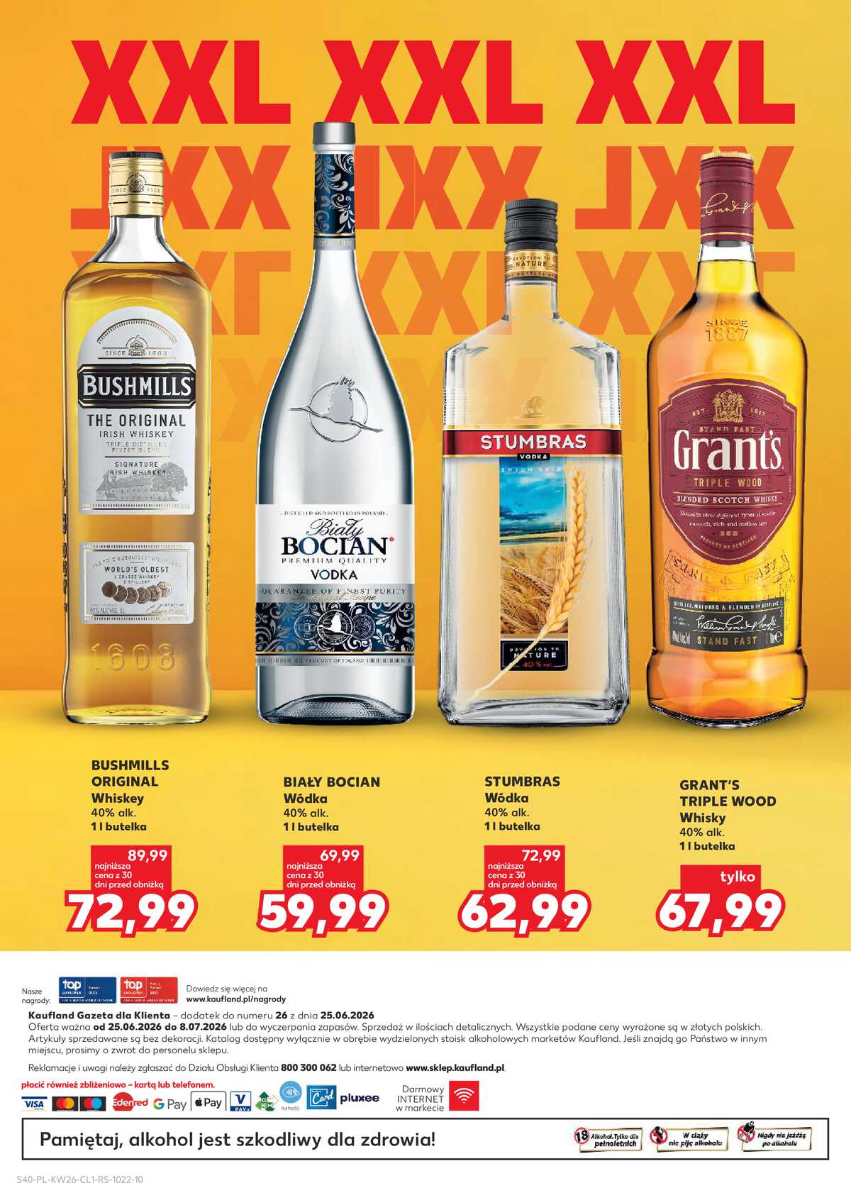 Leták Kaufland Polsko 25.6.-8.7.2026 - Bar v Kauflandu strana 40