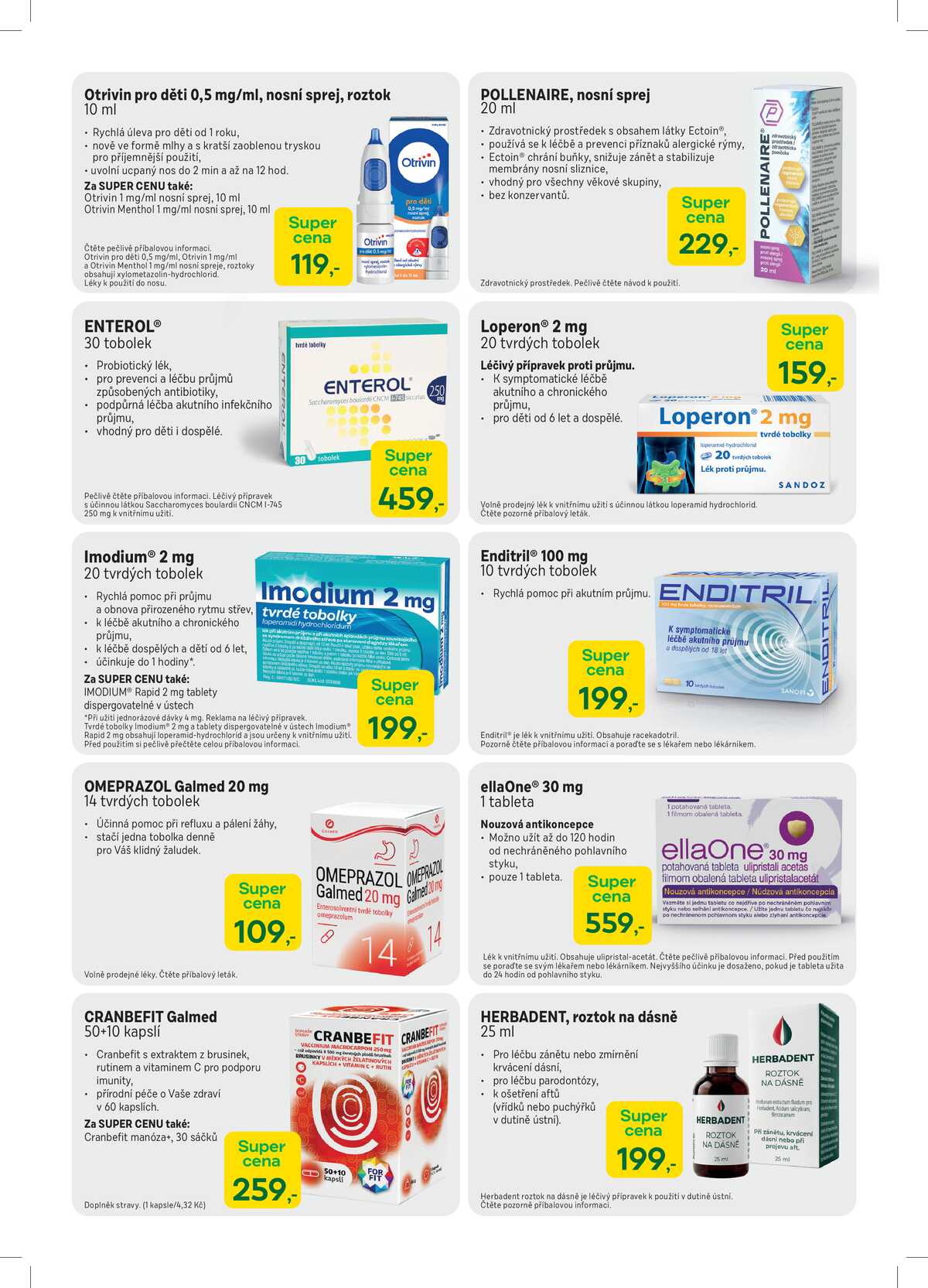 Lékárna LEMON od 1.7. do 31.8.2026 strana 3