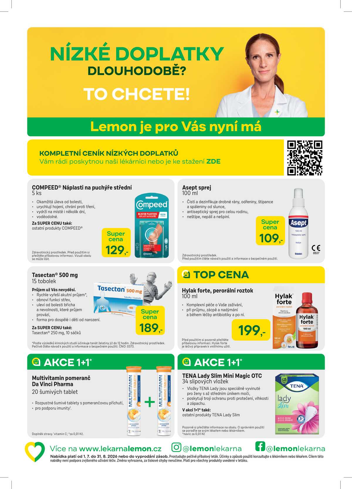 Lékárna LEMON od 1.7. do 31.8.2026 strana 4