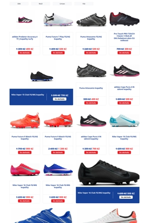 Intersport Kopačky a míče - 24. 6. 2026