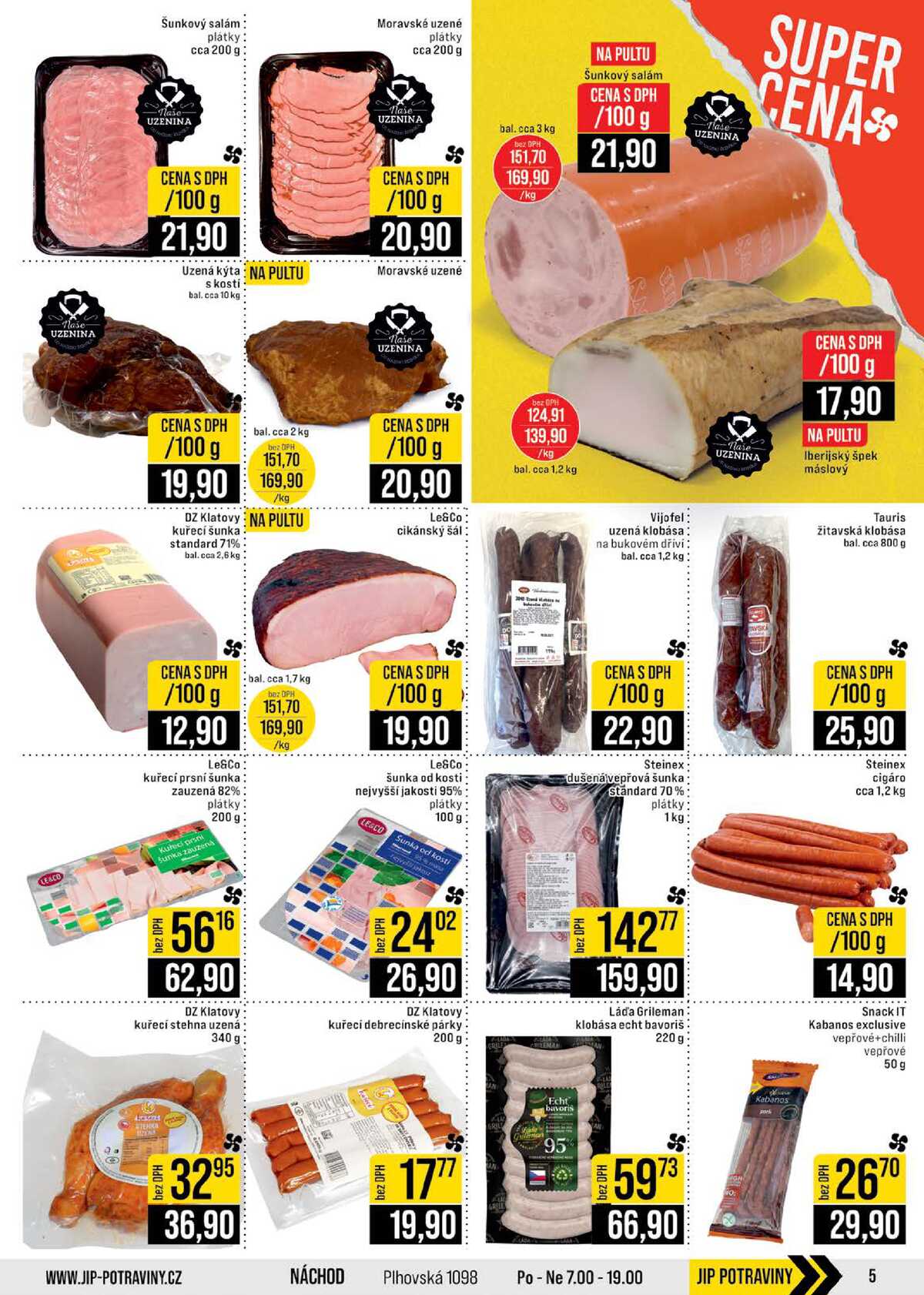 JIP Cash & Carry Brno, Praha, Ostrava, Jilemnice, Pardubice, Ostrava, Karlovy Vary, Olomouc a Zlín od 24.6. do 30.6.2026 strana 5