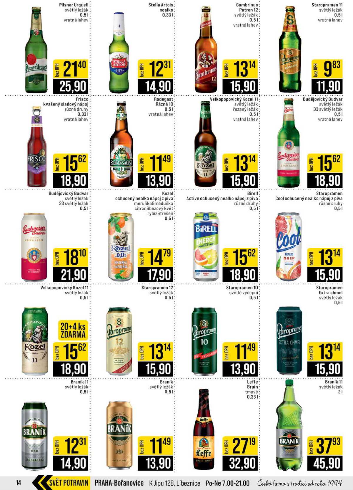 JIP Cash & Carry Brno, Praha, Ostrava, Jilemnice, Pardubice, Ostrava, Karlovy Vary, Olomouc a Zlín od 24.6. do 30.6.2026 strana 14