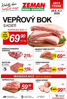 ZEMAN maso-uzeniny letáky