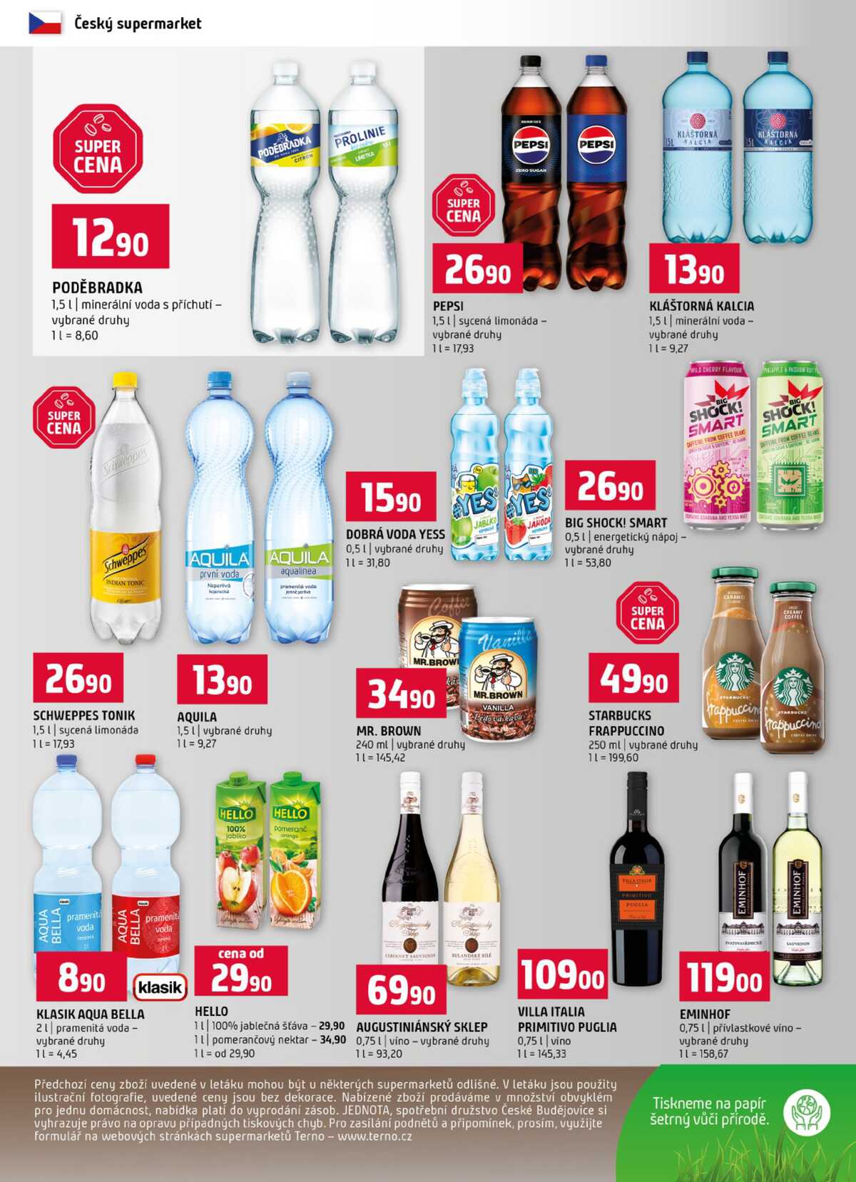 Terno České Budějovice, Třeboň, Trhové sviny, Bechyně, Týn nad Vltavou, Borovany od 1.7. do 7.7.2026 strana 12