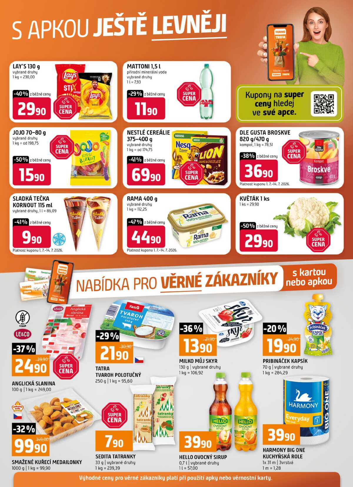 Terno České Budějovice, Třeboň, Trhové sviny, Bechyně, Týn nad Vltavou, Borovany od 1.7. do 7.7.2026 strana 23