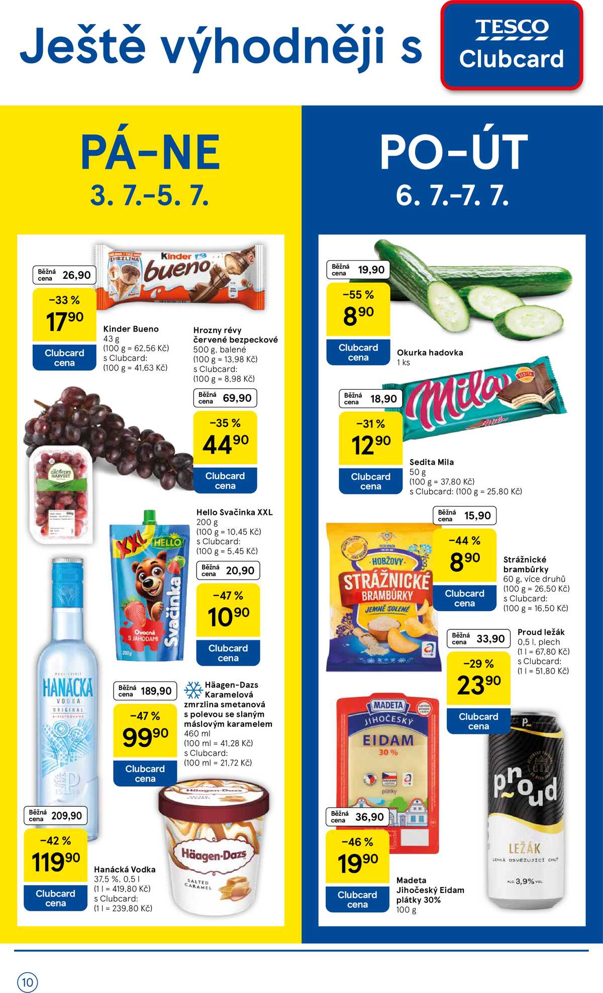 Tesco supermarkety od 1.7. do 7.7.2026 strana 10