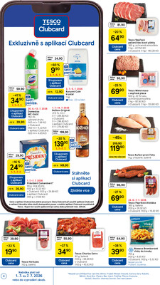 Tesco supermarkety od 1.7. do 7.7.2026
