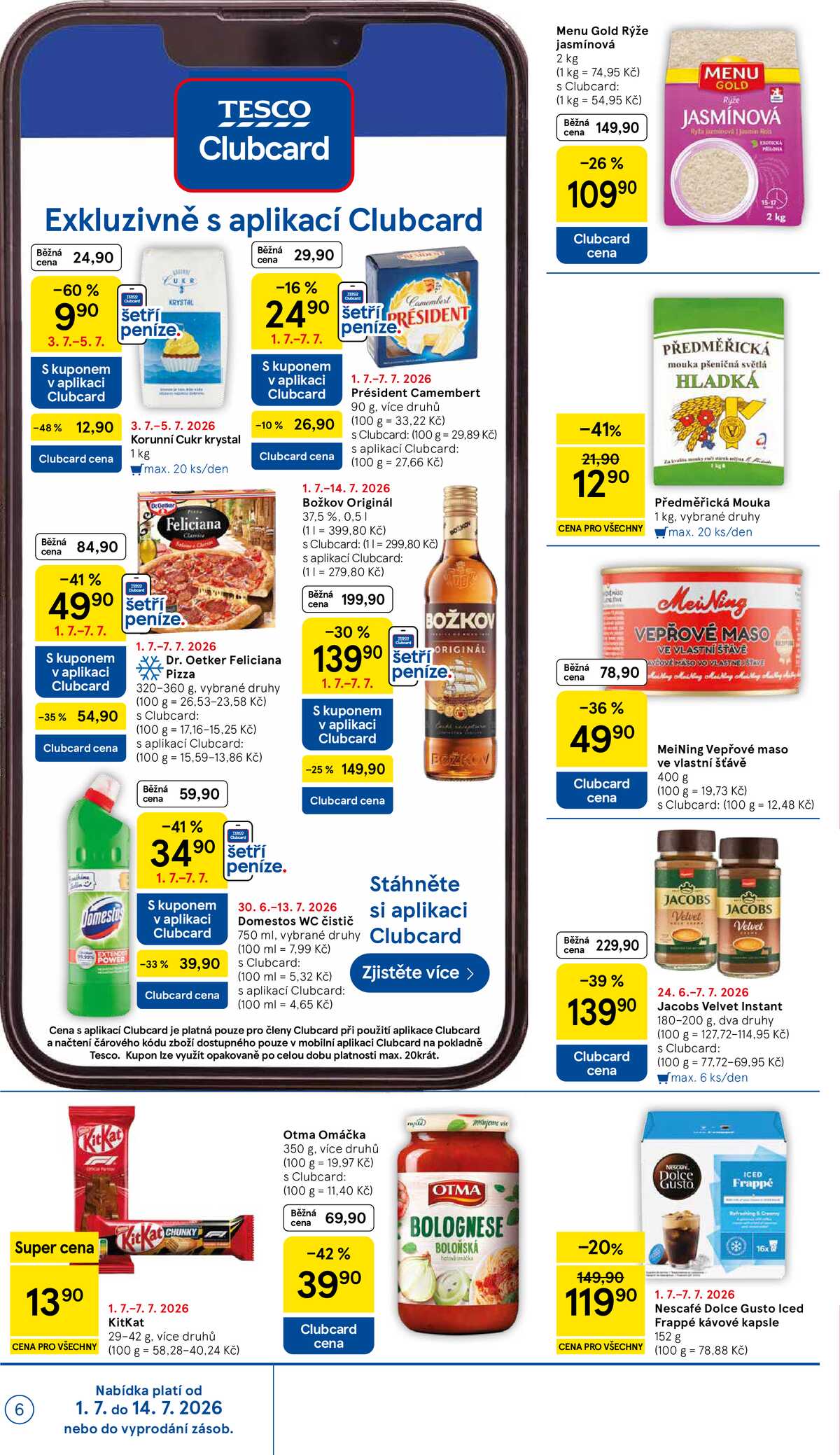 Tesco malé hypermarkety od 1.7. do 7.7.2026 strana 6