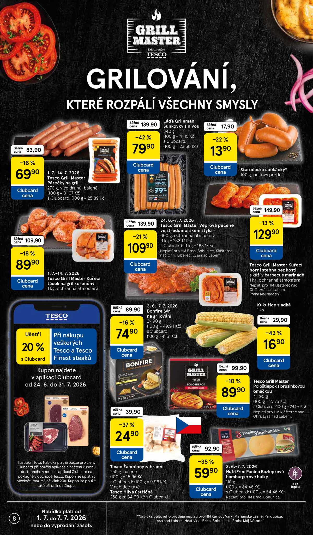 Tesco malé hypermarkety od 1.7. do 7.7.2026 strana 8