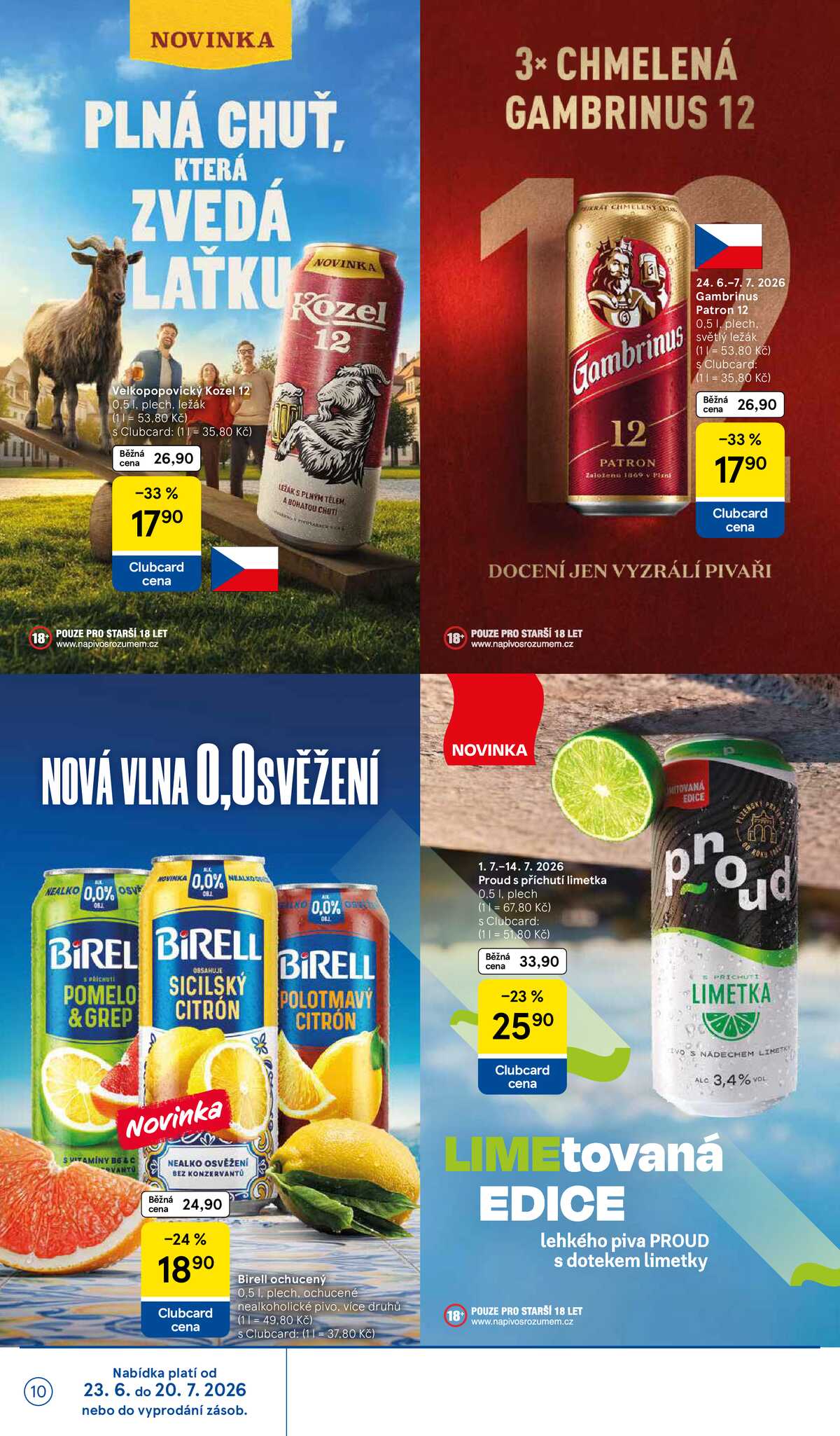 Tesco malé hypermarkety od 1.7. do 7.7.2026 strana 10