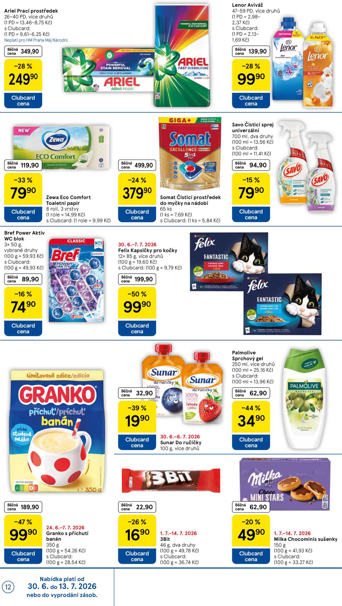 Tesco malé hypermarkety od 1.7. do 7.7.2026 strana 12